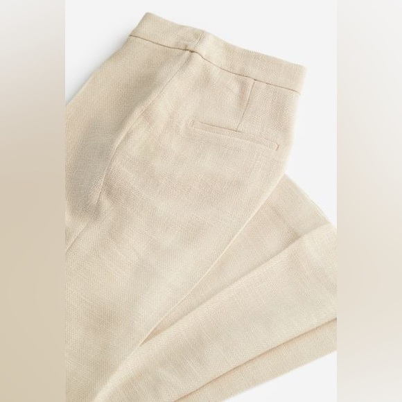 Flared Dress Pants in Beige - Picture 3 of 9